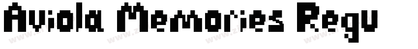 Aviola Memories Regu字体转换